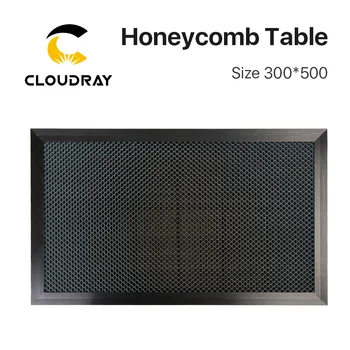 Cloudray Сотовый Рабочий стол 300*500 мм Настраиваемый Размер Настольной Платформы Лазерные Детали для Лазерного Гравера CO2 Для резки Изображение