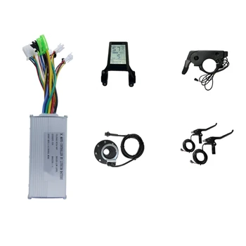 Комплект контроллера JN22A, Электрический велосипед, Комплект для электрического скутера, S830, Контроллер синусоидальной волны с дисплеем 36/48 В 22A 500 Вт Изображение
