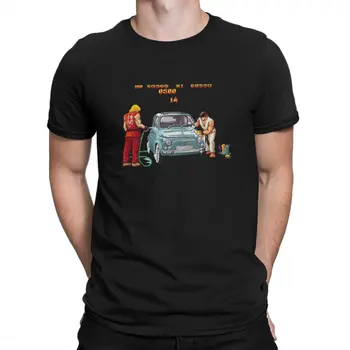 Дизайнерская футболка Street Fighter для Автомойки, мужские топы, Винтажная летняя уличная одежда в стиле Панк, футболка Harajuku Изображение